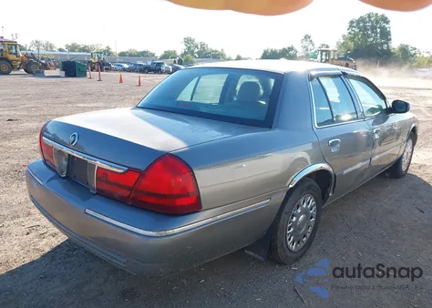 2003 Mercury Grand Marquis Ls from USA, damaged, VIN 2MEFM75W43X690828